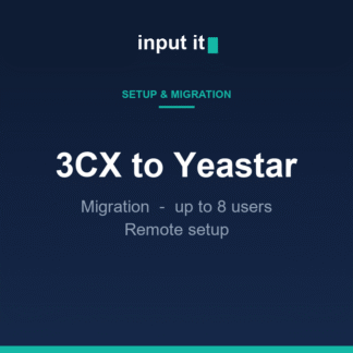 3CX to Yeastar Migration - up to 8SC (remote)
