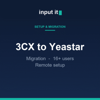 3CX to Yeastar Migration - 16SC and above (remote)