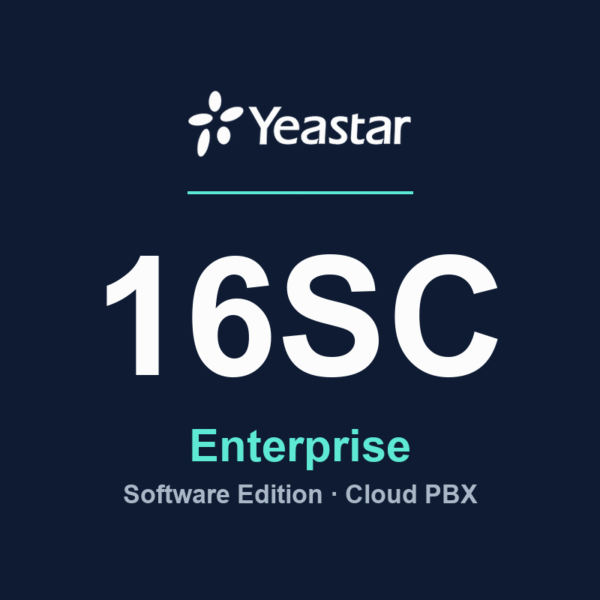 Yeastar P-Series Software Edition - 16SC Enterprise (annual licence + cloud hosting)