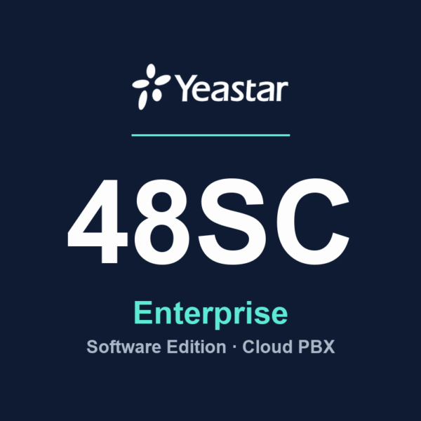 Yeastar P-Series Software Edition - 48SC Enterprise (annual licence + cloud hosting)