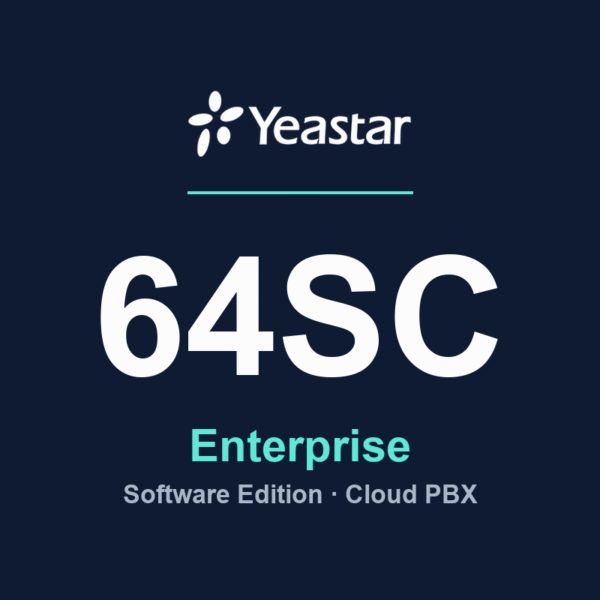 Yeastar P-Series Software Edition - 64SC Enterprise (annual licence + cloud hosting)