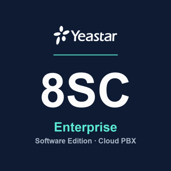 Yeastar P-Series Software Edition - 8SC Enterprise (annual licence + cloud hosting)