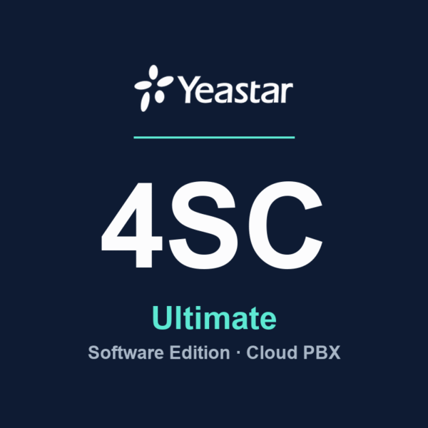Yeastar P-Series Software Edition - 4SC Ultimate (annual licence + cloud hosting)
