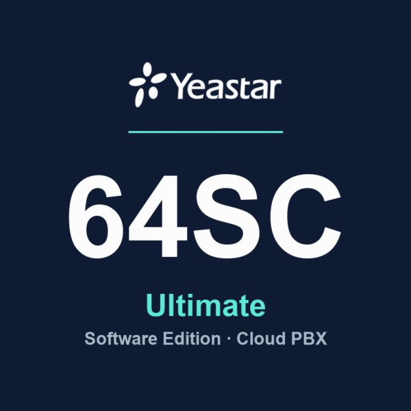 Yeastar P-Series Software Edition - 64SC Ultimate (annual licence + cloud hosting)